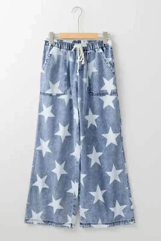 Twilight Twinkle Wide-Leg Jeans-2