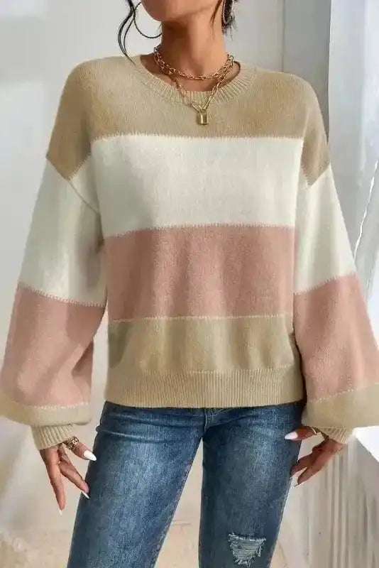 Dusty Pink Serenity Sweater